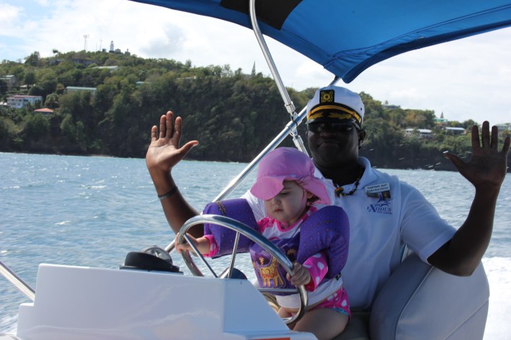 Admiral Savannah, "I have the helm!"