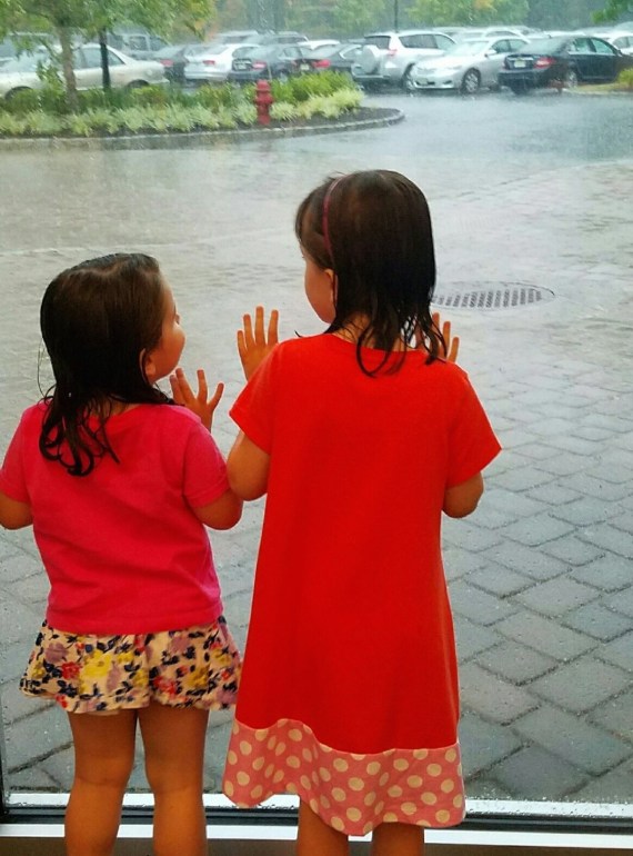 I'm not going out there!